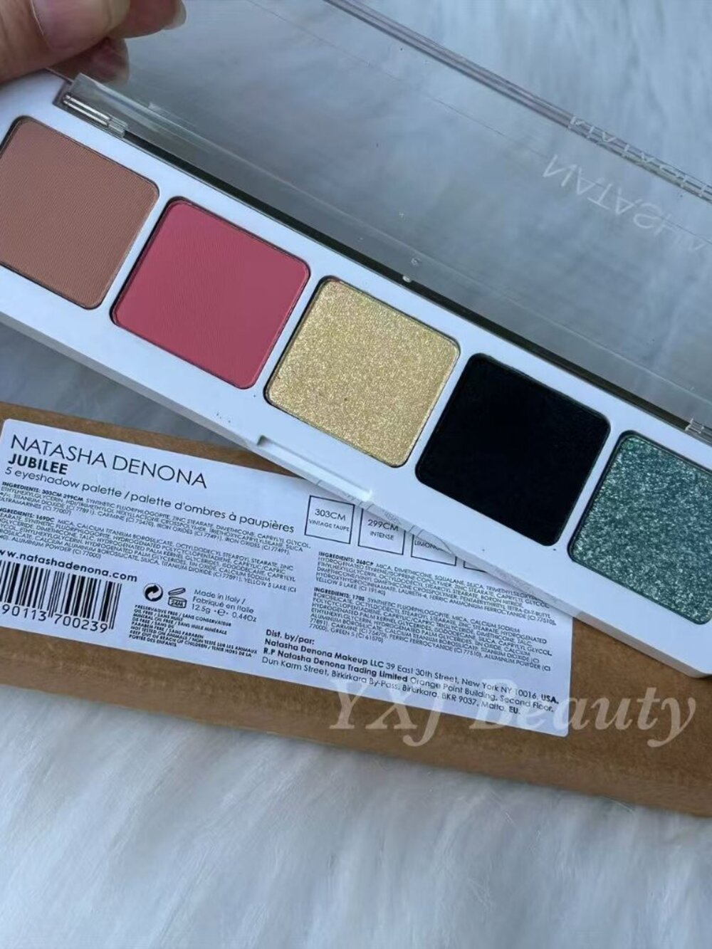 New In Box Natasha Denona Eyeshadow Palette~Jubilee~Full Size 12.5 g/0.44 oz